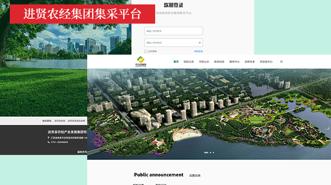 項目案例：進賢農(nóng)經(jīng)集團集采平臺